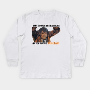 Mitchell Movie Poster Kids Long Sleeve T-Shirt